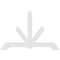 Ekena Millwork Vanguard Architectural Grade PVC Gable Bracket, 84"W x 56"H x 2"D x 6"F, 16/12 Pitch GBP084X56X0206VAN00 - alternate 5